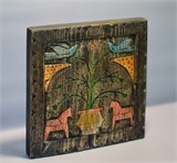 Панно с наивной резьбой 10748 - фото 3546